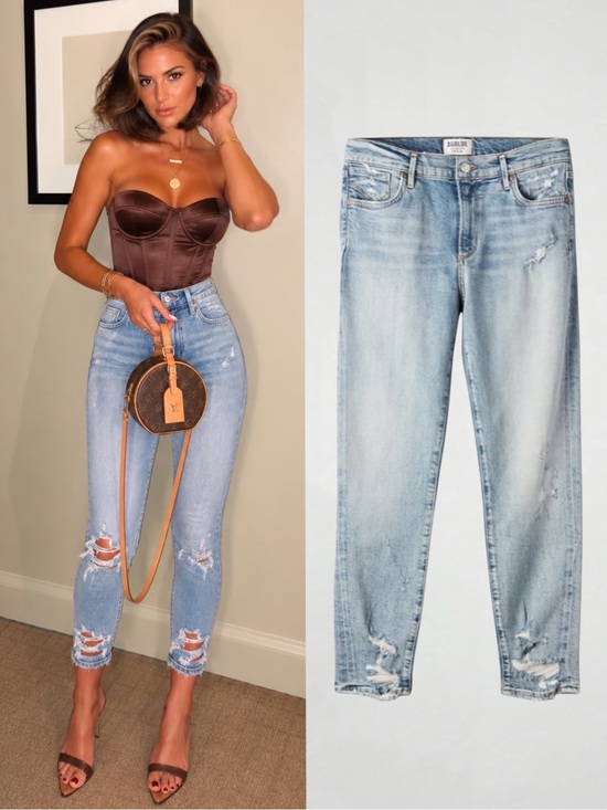 Agolde Denim - AGOLDE Cropped Denim Jeans